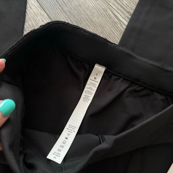nwt lululemon essential HR trouser black - Picture 10 of 14